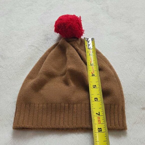 New J Crew 100% Cashmere heart beanie